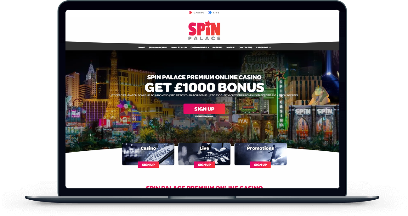 SEO Link Building for Spin Palace Casino